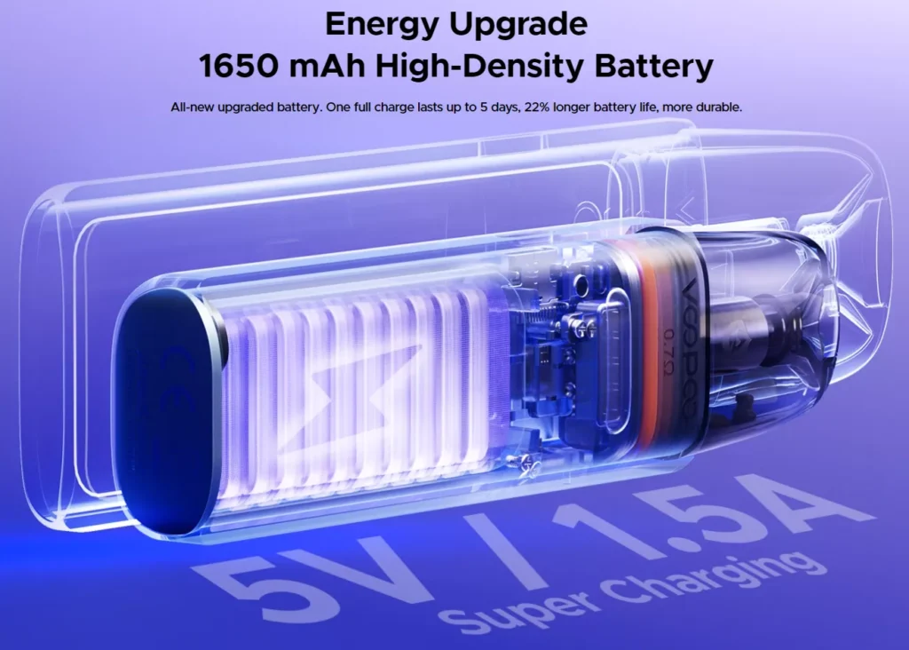 VOOPOO Argus G4 Mini Pod Vape Kit Battery