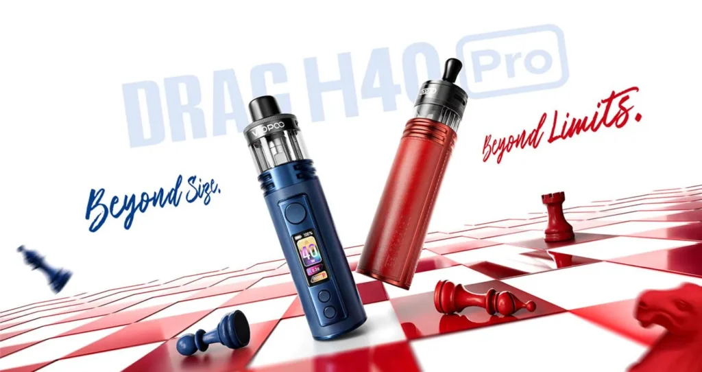 VOOPOO Drag H40 Pro Vape Kit Banner VOOPOO Drag H40 Pro Vape Kit Banner