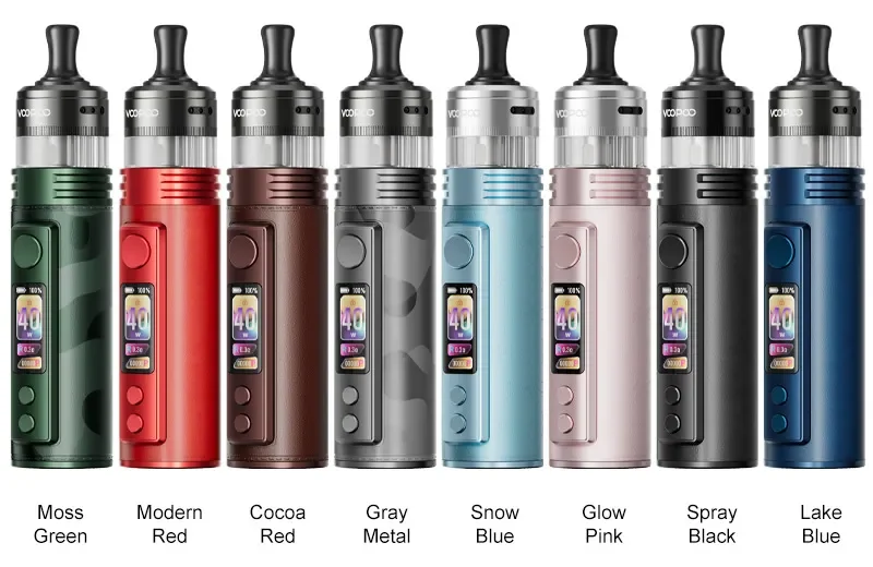 VOOPOO Drag H40 Pro Vape Kit Colours VOOPOO Drag H40 Pro Vape Kit Colours