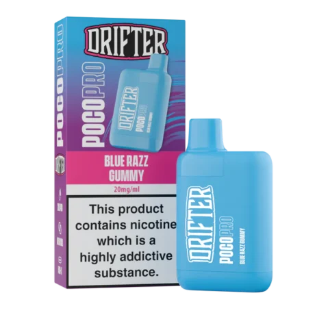 Drifter Poco Pro Prefilled Pod Kit Blue Razz Gummy