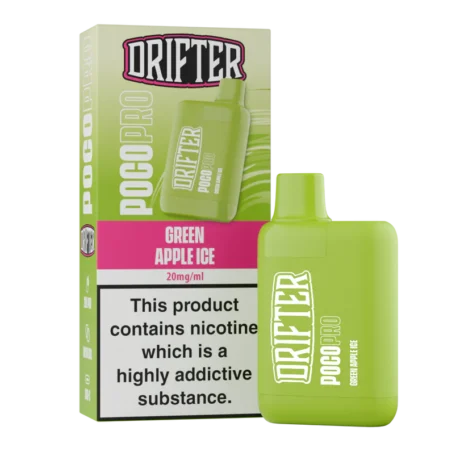 Drifter Poco Pro Prefilled Pod Kit Green Apple Ice