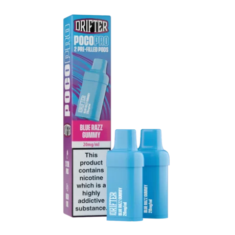Drifter Poco Pro Prefilled Pods Blue Razz Gummy