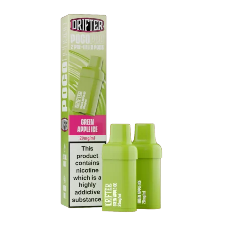 Drifter Poco Pro Prefilled Pods Green Apple Ice