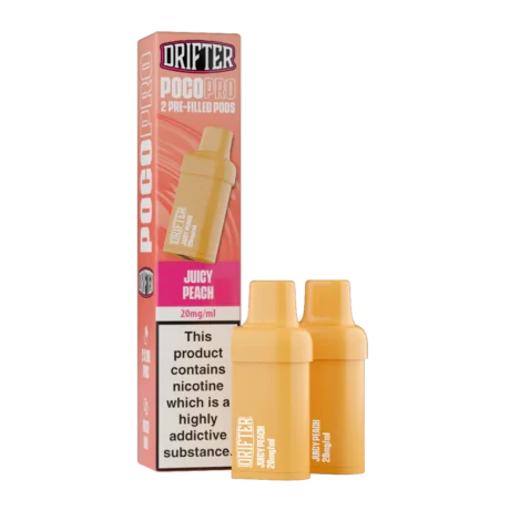Drifter Poco Pro Prefilled Pods Juicy Peach