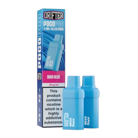 Drifter Poco Pro Prefilled Pods Mad Blue