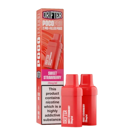 Drifter Poco Pro Prefilled Pods Sweet Strawberry