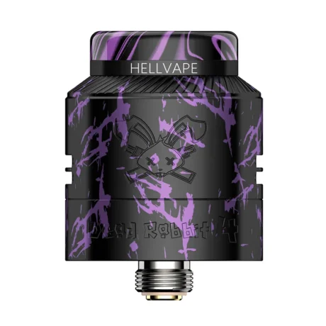 Hellvape Dead Rabbit 4 RDA Black Purple