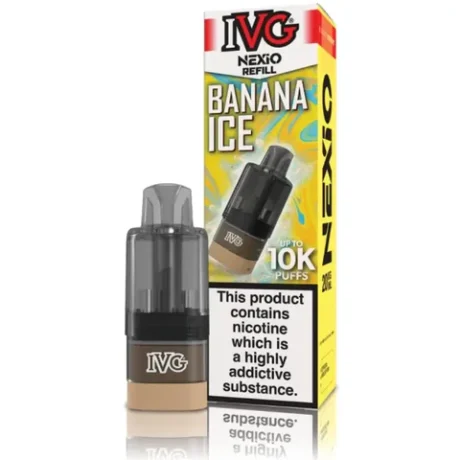 IVG Nexio 10K Prefilled Pods Banana Ice