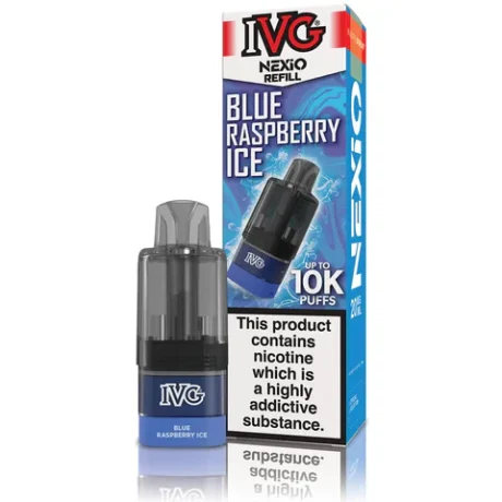 IVG Nexio 10K Prefilled Pods Blue Raspberry Ice