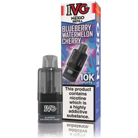 IVG Nexio 10K Prefilled Pods Blueberry Watermelon Cherry