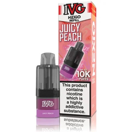 IVG Nexio 10K Prefilled Pods Juicy Peach