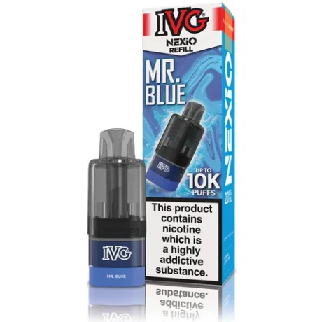 IVG Nexio 10K Prefilled Pods Mr Blue