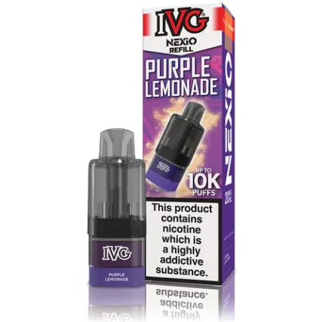 IVG Nexio 10K Prefilled Pods Purple Lemonade