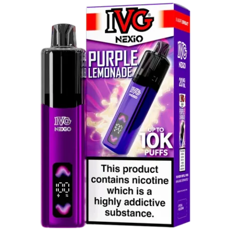 IVG Nexio Prefilled Pod Kit Purple Lemonade