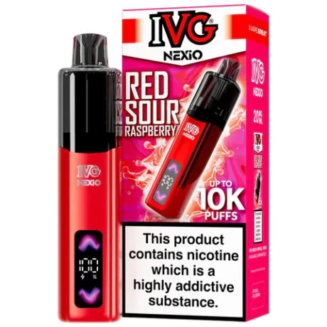 IVG Nexio Prefilled Pod Kit Red Sour Raspberry