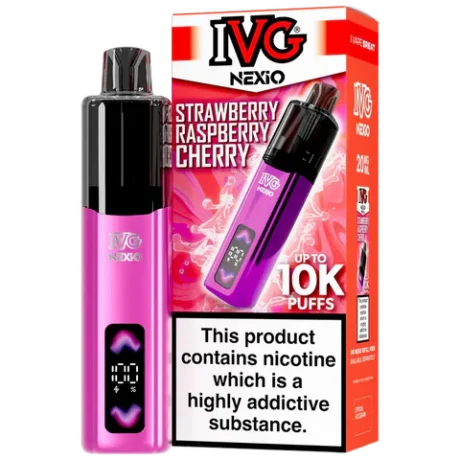 IVG Nexio Prefilled Pod Kit Strawberry Rsapberry Cherry