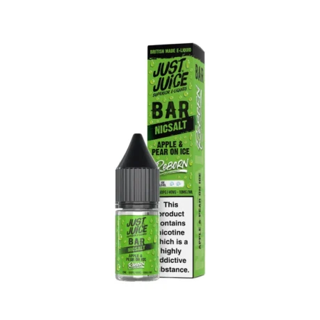 Just Juice Bar Reborn Nic Salt 10ml Apple & Pear On Ice