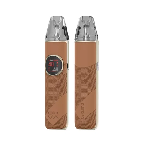 OXVA NeXlim 2 Pod Vape Kit Bright Brown Leather