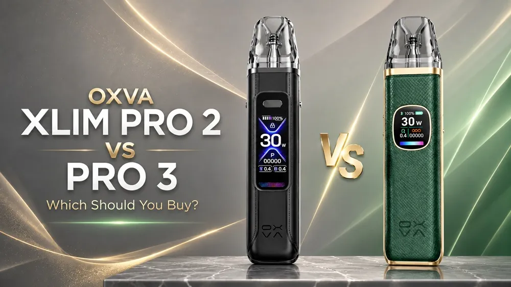 OXVA Xlim Pro 2 vs Xlim Pro 3