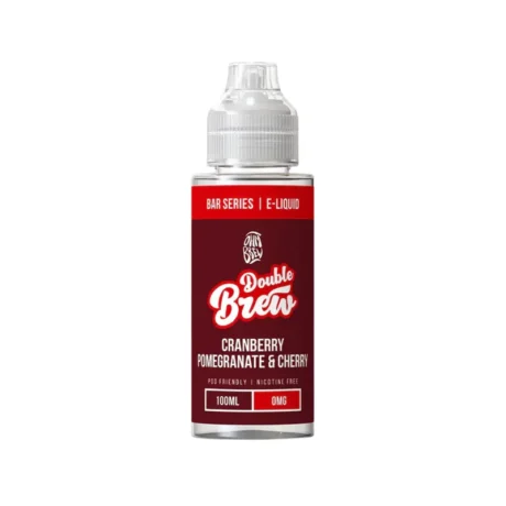 Ohm Brew Double Brew Bar Series Shortfills Cranberry Pomegranate Cherry