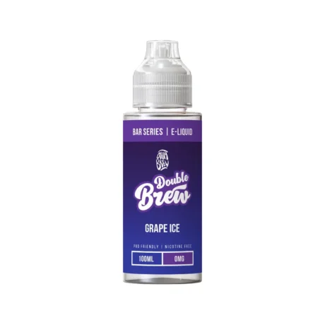 Ohm Brew Double Brew Bar Series Shortfills Grape Ice