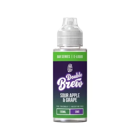 Ohm Brew Double Brew Bar Series Shortfills Sour Apple Grape