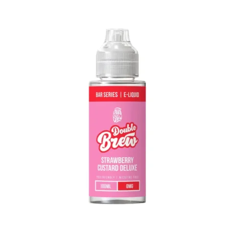 Ohm Brew Double Brew Bar Series Shortfills Strawberry Custard Deluxe