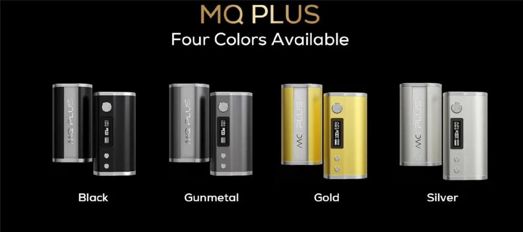 SXmini MQ Plus 100W Box Mod Colours