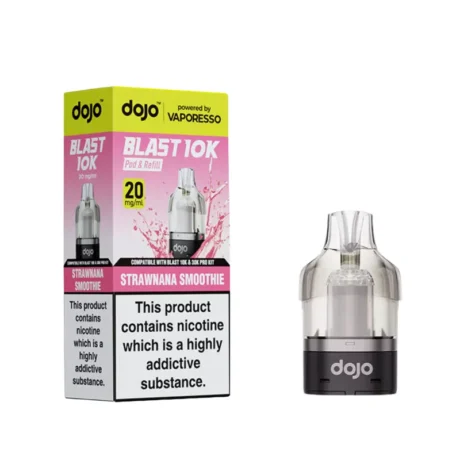 Vaporesso Dojo Blast 10K Prefilled Pods Strawnana Smoothie