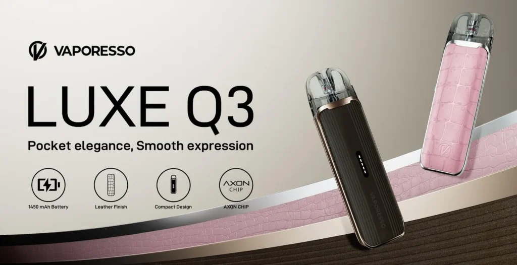 Vaporesso Luxe Q3 Vape Kit Promo Image Vaporesso Luxe Q3 Vape Kit Promo Image