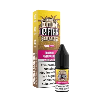 Drifter Bar Salts Exotic Edition Coconut Pineapple Ice