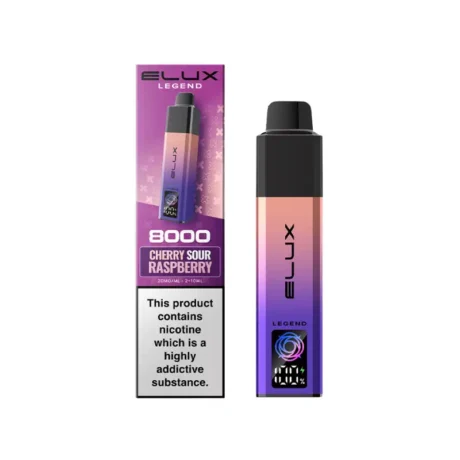 ELUX Legend 8000 Prefilled Pod Kit Cherry Sour Raspberry