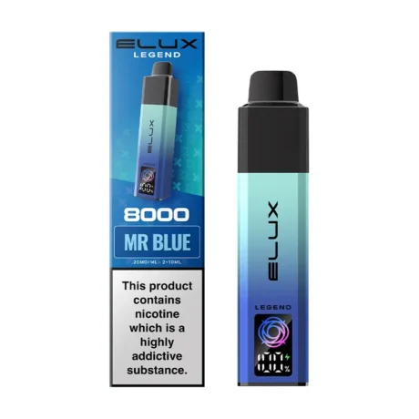 ELUX Legend 8000 Prefilled Pod Kit Mr Blue