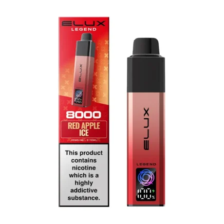 ELUX Legend 8000 Prefilled Pod Kit Red Apple Ice