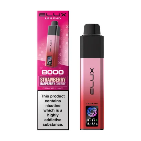 ELUX Legend 8000 Prefilled Pod Kit Strawberry Raspberry Cherry