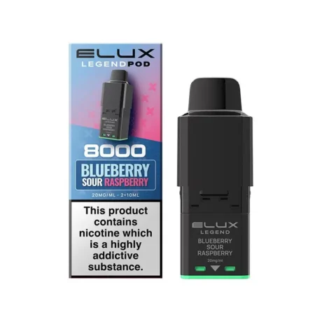 ELUX Legend 8000 Replacement Prefilled Pods Blueberry Sour Raspberry