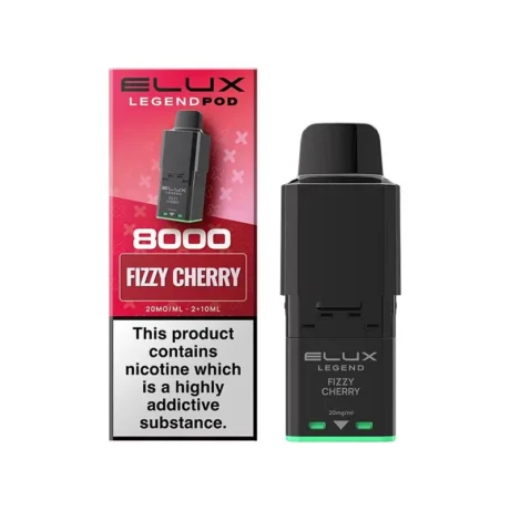 ELUX Legend 8000 Replacement Prefilled Pods Fizzy Cherry