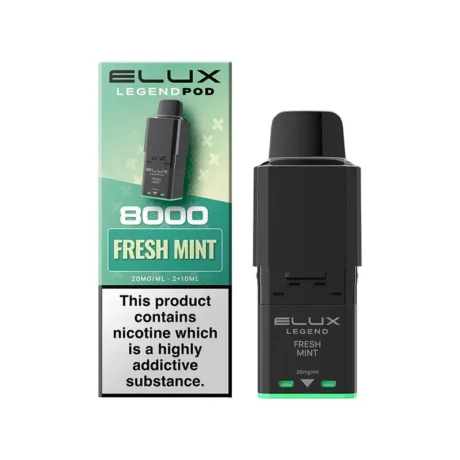 ELUX Legend 8000 Replacement Prefilled Pods Fresh Mint