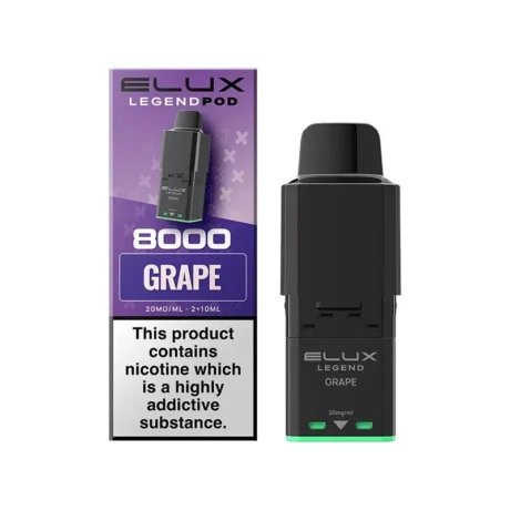 ELUX Legend 8000 Replacement Prefilled Pods Grape