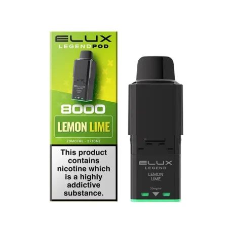 ELUX Legend 8000 Replacement Prefilled Pods Lemon Lime