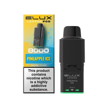 ELUX Legend 8000 Replacement Prefilled Pods Pineapple Ice