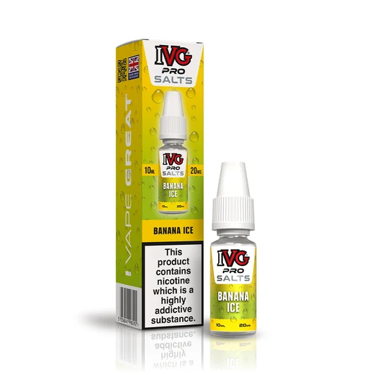 IVG Pro Salts Banana Ice 10ml