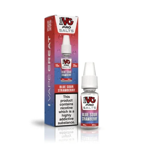 IVG Pro Salts Blue Sour Strawberry 10ml