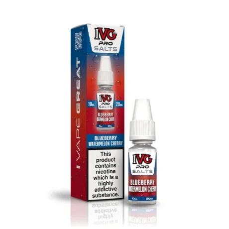 IVG Pro Salts Blueberry Watermelon Cherry 10ml