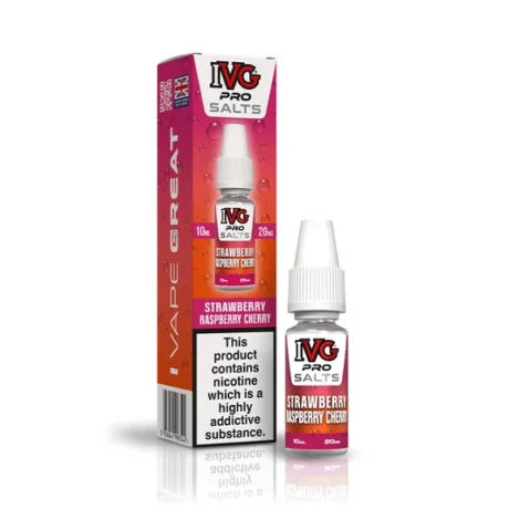 IVG Pro Salts Strawberry Raspberry Cherry 10ml