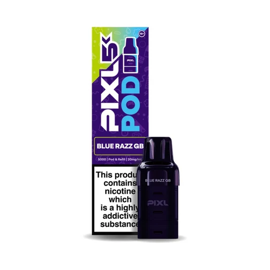 PIXL 5K Replacement Prefilled Pods Blue Razz GB