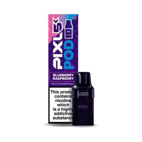 PIXL 5K Replacement Prefilled Pods Blueberry Raspberry