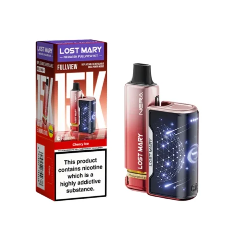 Lost Mary Nera 15K Prefilled Pod Kit Cherry Ice