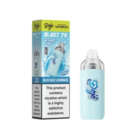 Vaporesso Dojo Blast 7K Fresh Pod Kit Blue Razz Lemonade