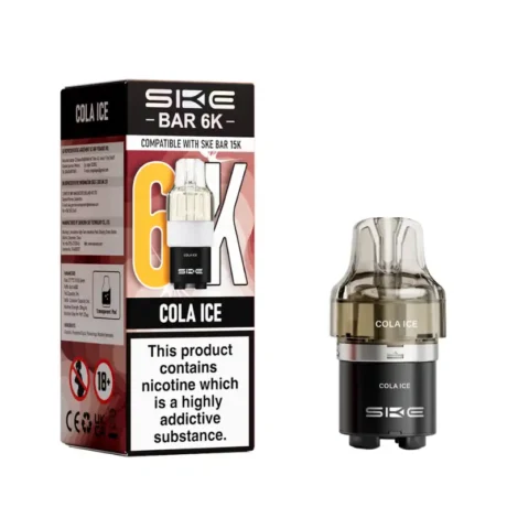 SKE Bar 6K Replacement Prefilled Pods Cola Ice